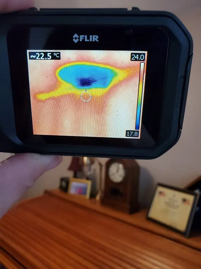 Thermal imaging inspection for water damage in Van Buren